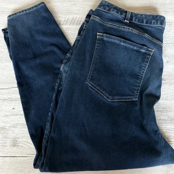 Lane Bryant Dark Wash Skinny Jeans 26W Stretch Denim - Picture 1 of 11